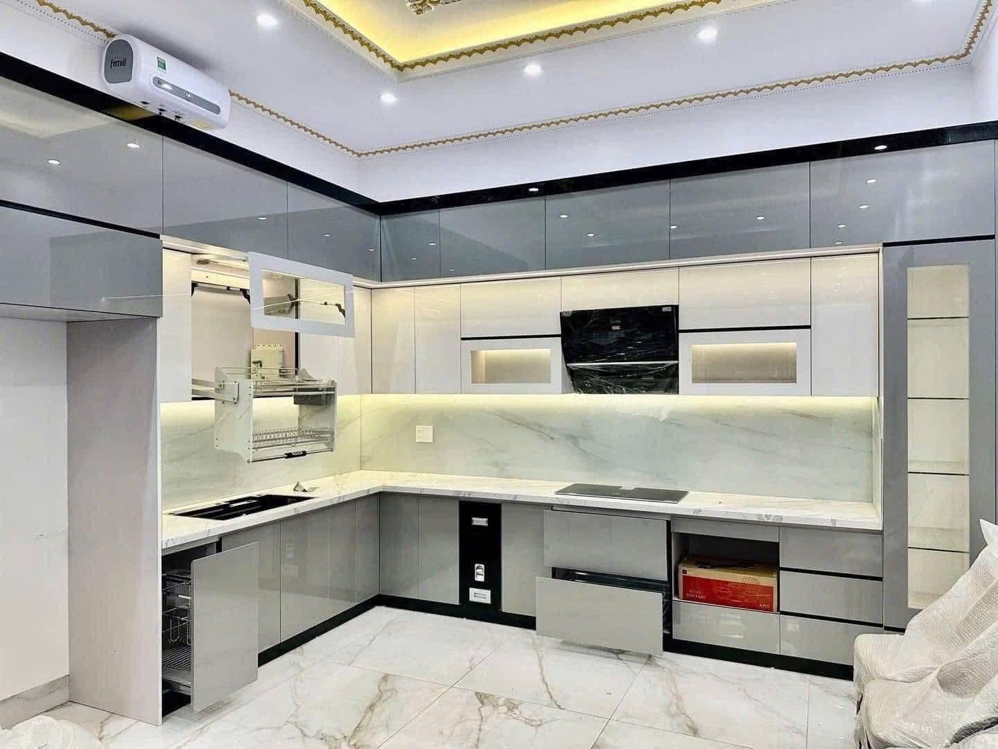 Hệ tủ bếp chữ U