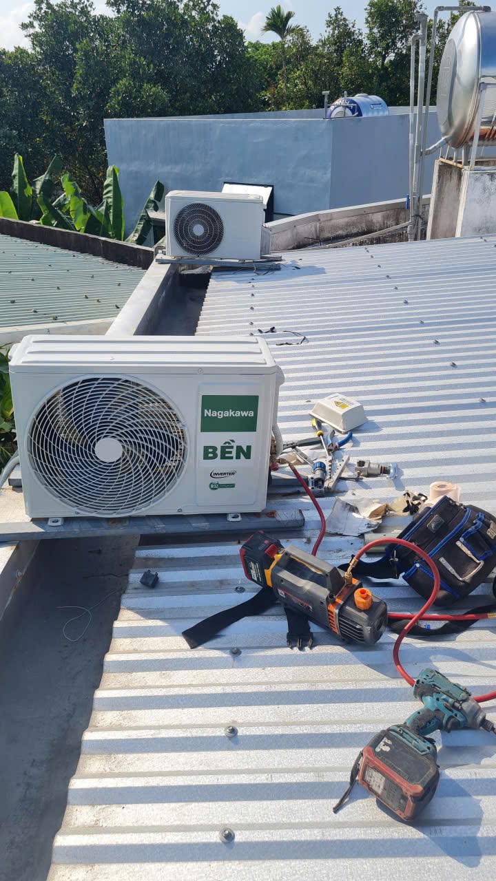 Lắp đặt dàn nóng lạnh 