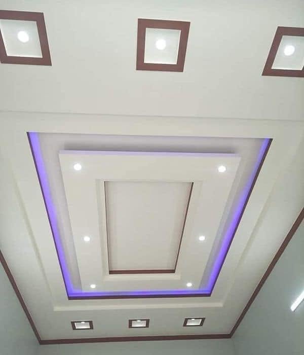 Trần thạch cao giật cấp 
