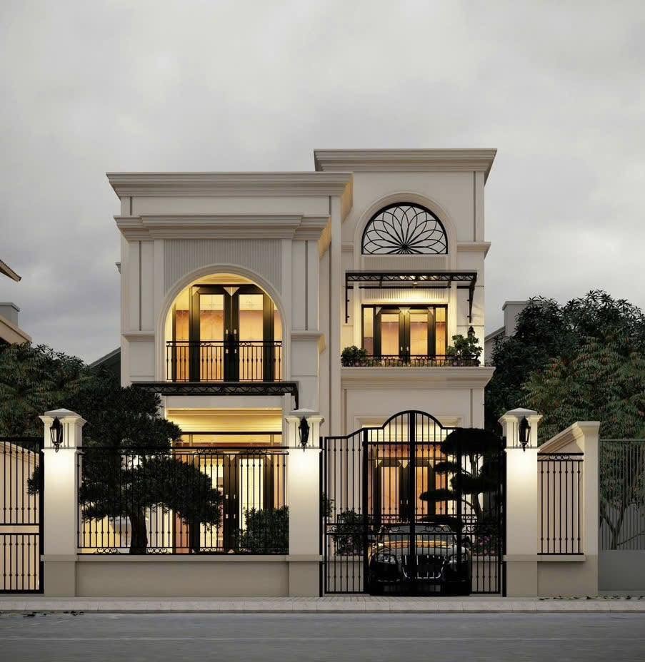 Ngôi biệt thự 2 tầng 
