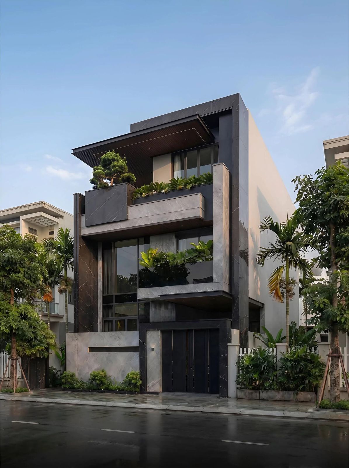 Kiểu nhà phố hiện đại