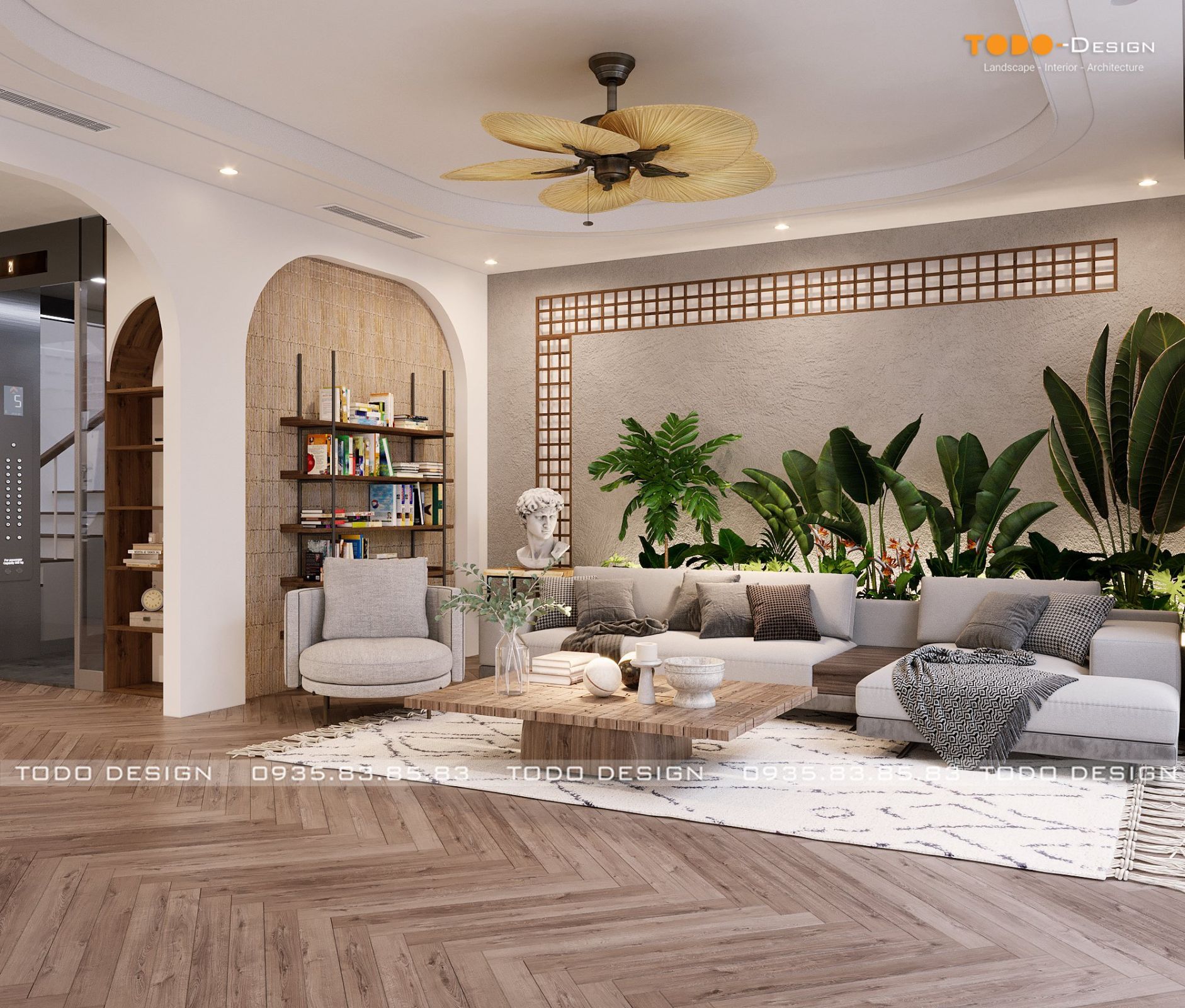 Thiết kế thi công nhà phố