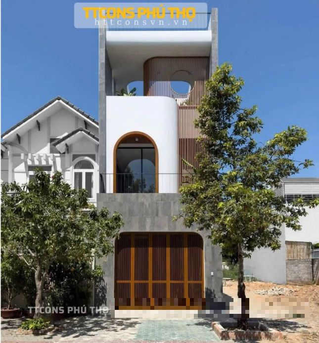Mẫu nhà phố 3 tầng