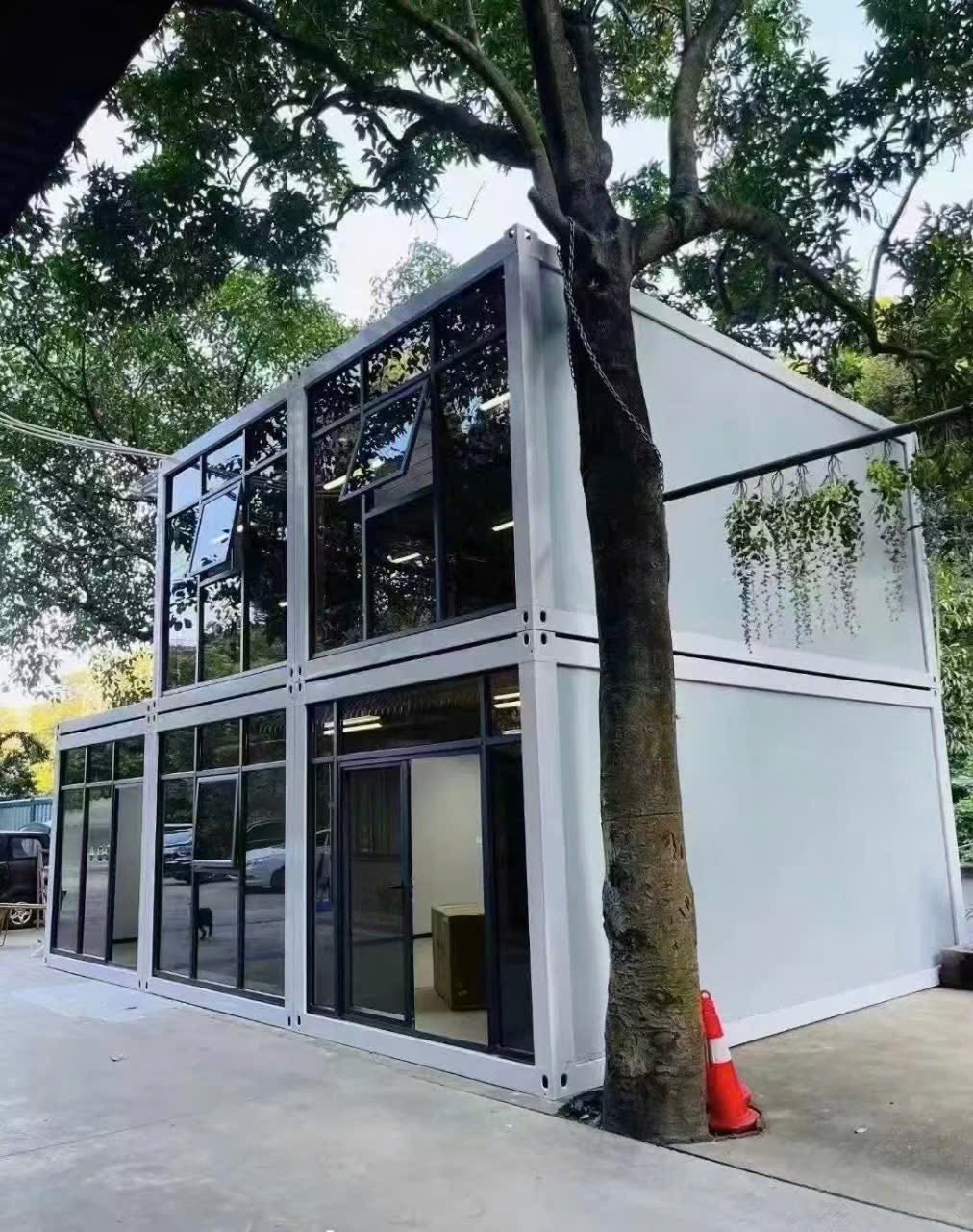 Nhà lắp ghép 2 tầng 