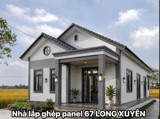 Nhà lắp ghép 1 tầng 