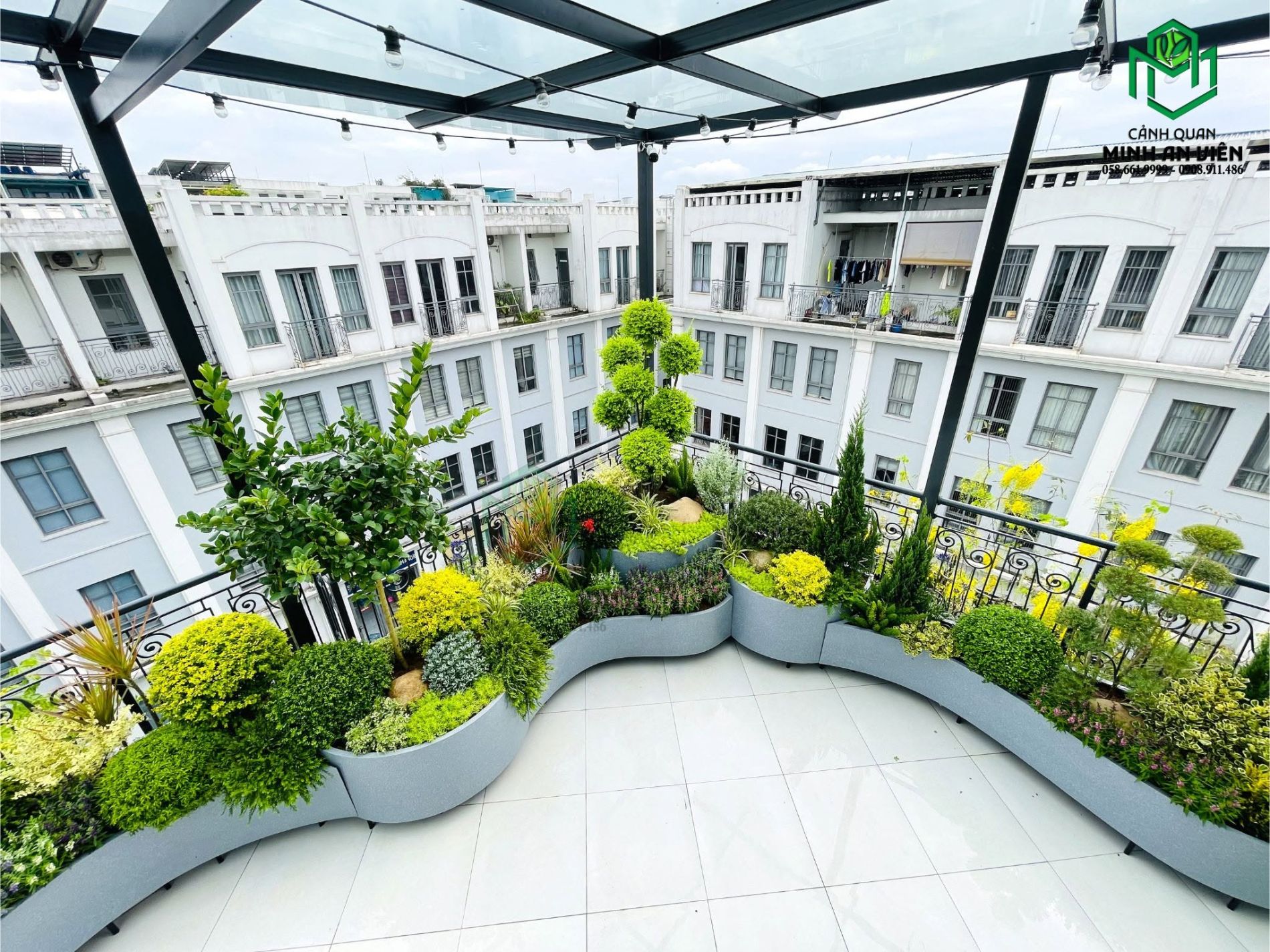 Tiểu cảnh sân thượng 