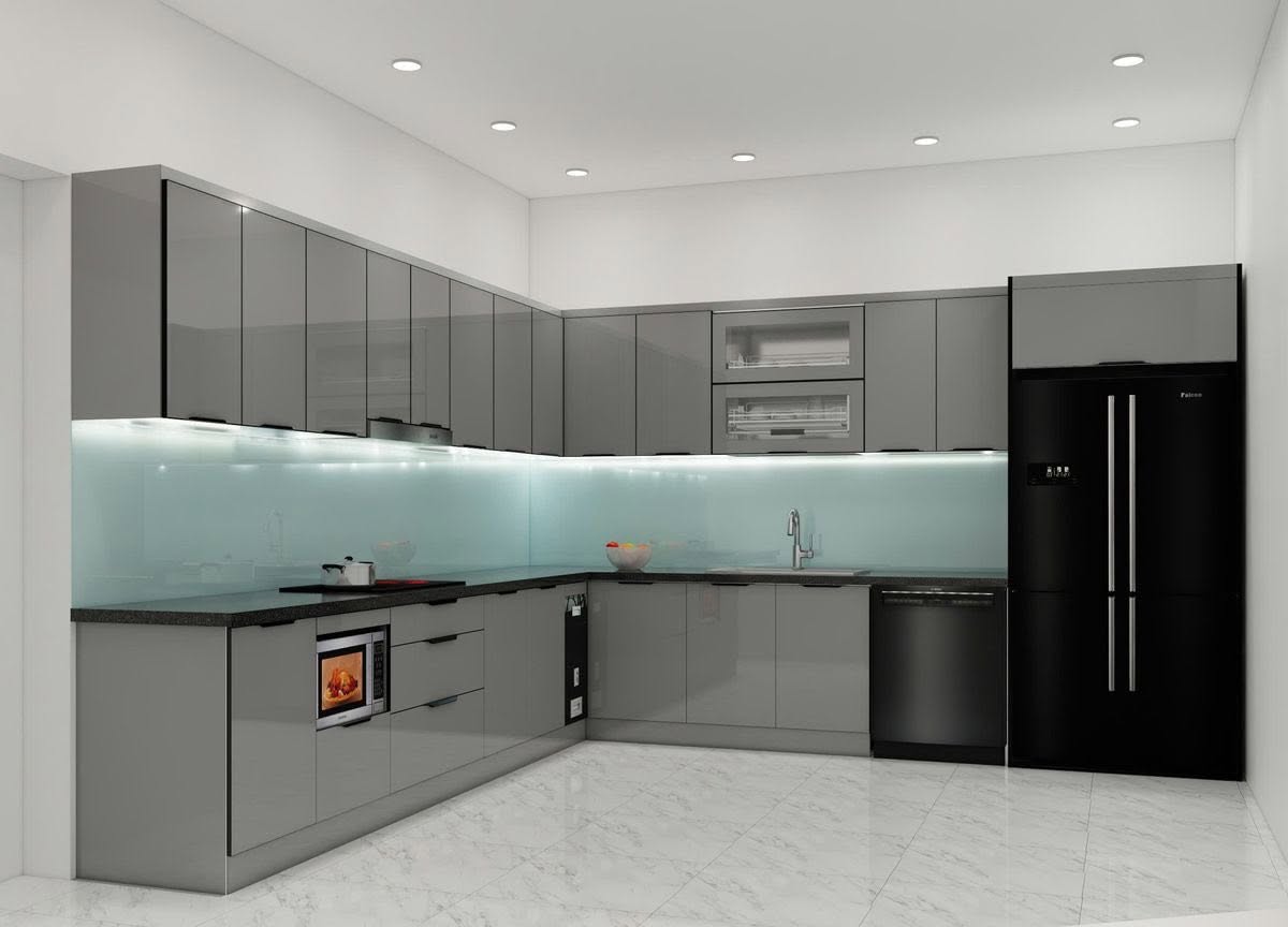 Tủ bếp nhựa cao cấp 