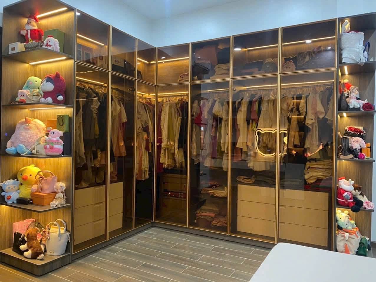 Tủ quần áo cánh kính 