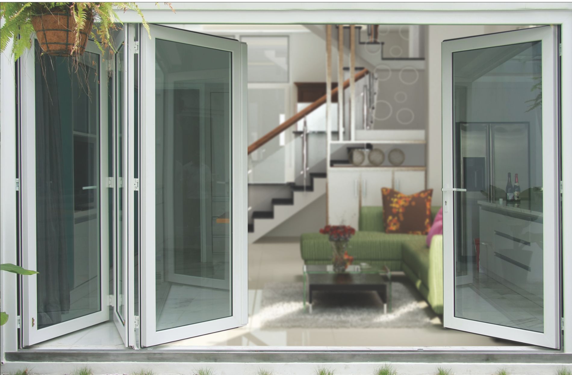 Cửa nhôm xếp
