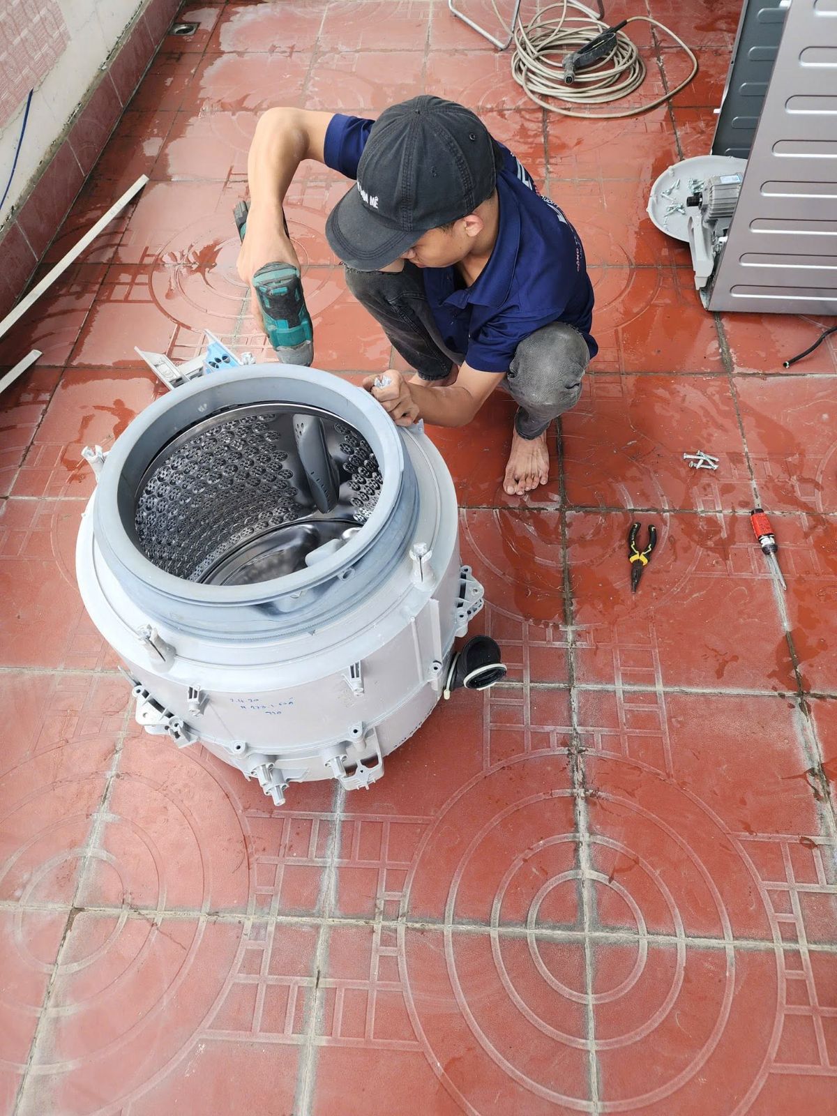 Vệ sinh máy giặt 