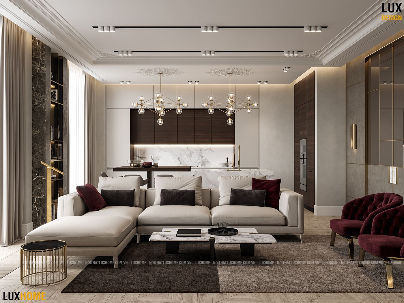 Thiết kế nội thất biệt thự