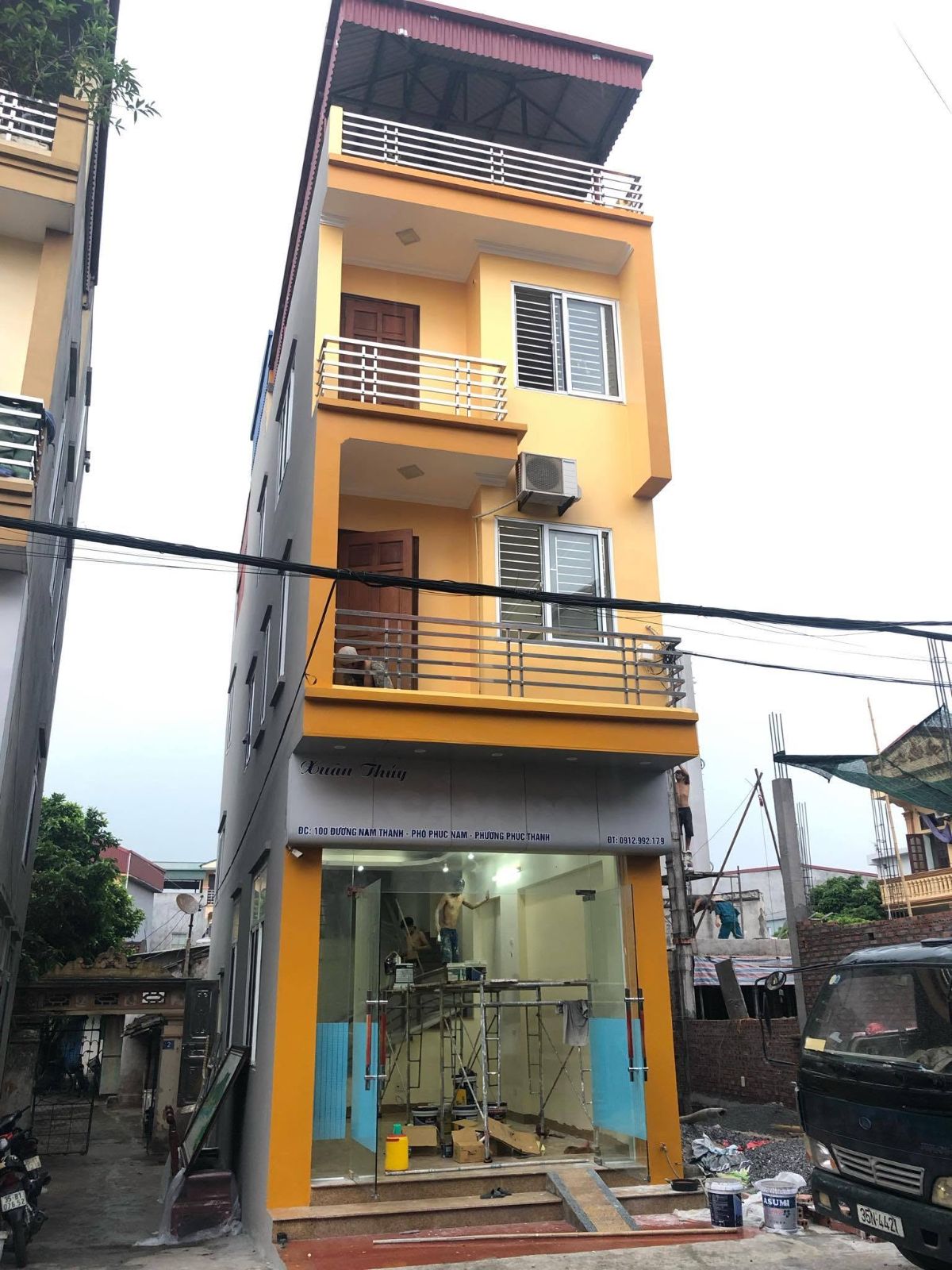 Sơn ngoại thất cho nhà phố