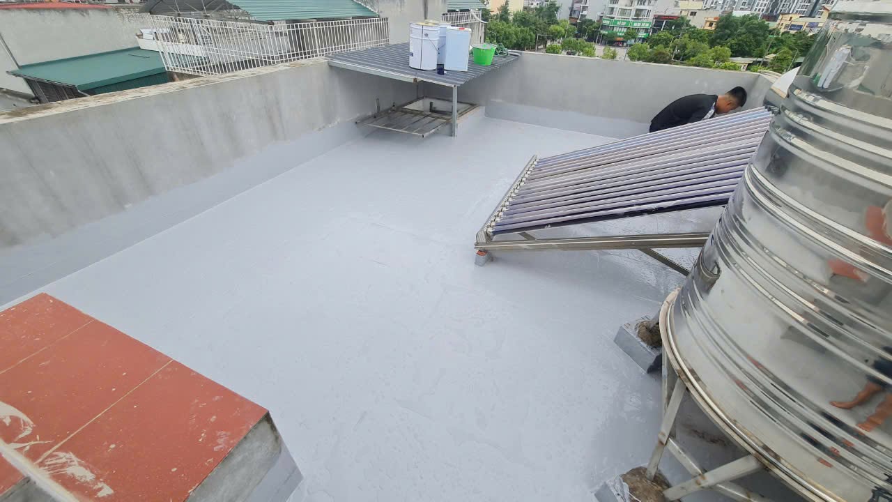 Thi công chống thấm sân thượng