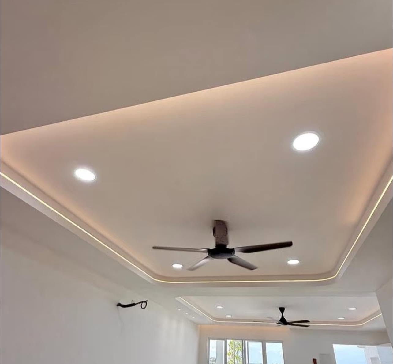 Thi công trần thạch cao hiện đại
