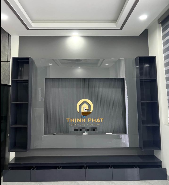 Vách tivi kết hợp 