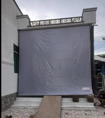 Mái che bạt cuốn 