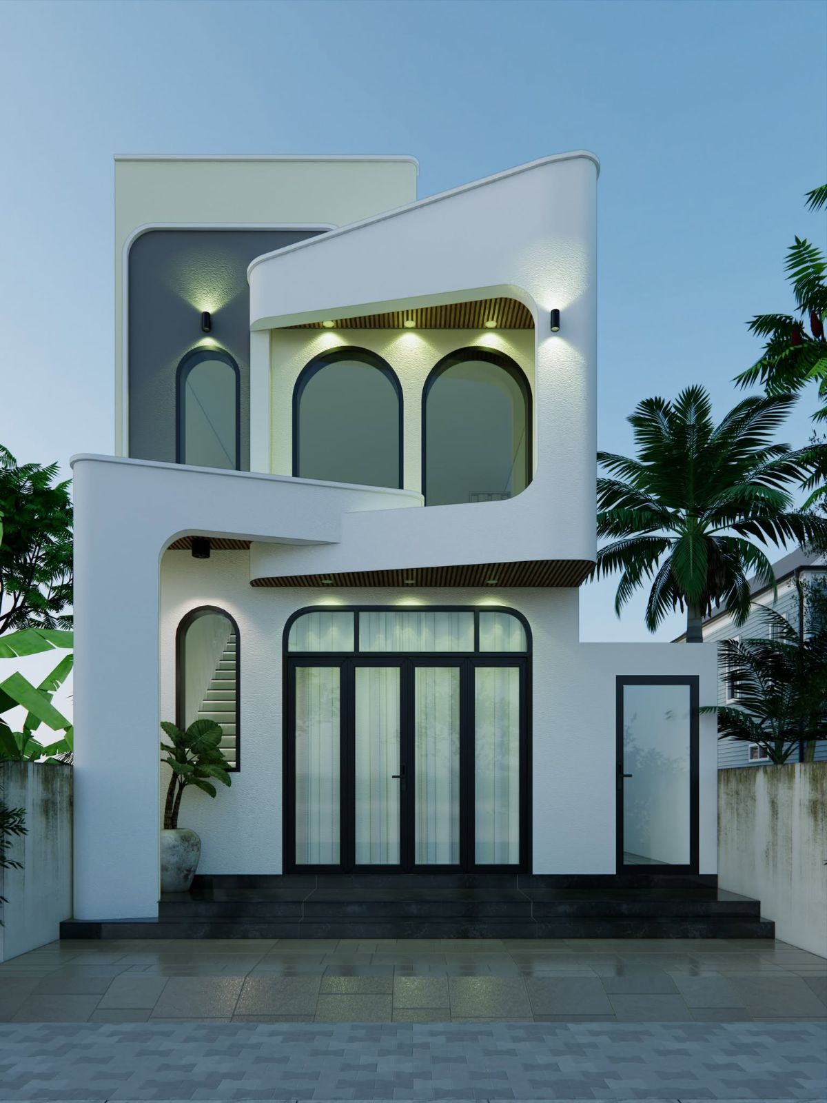 Nhà phố 2 tầng 