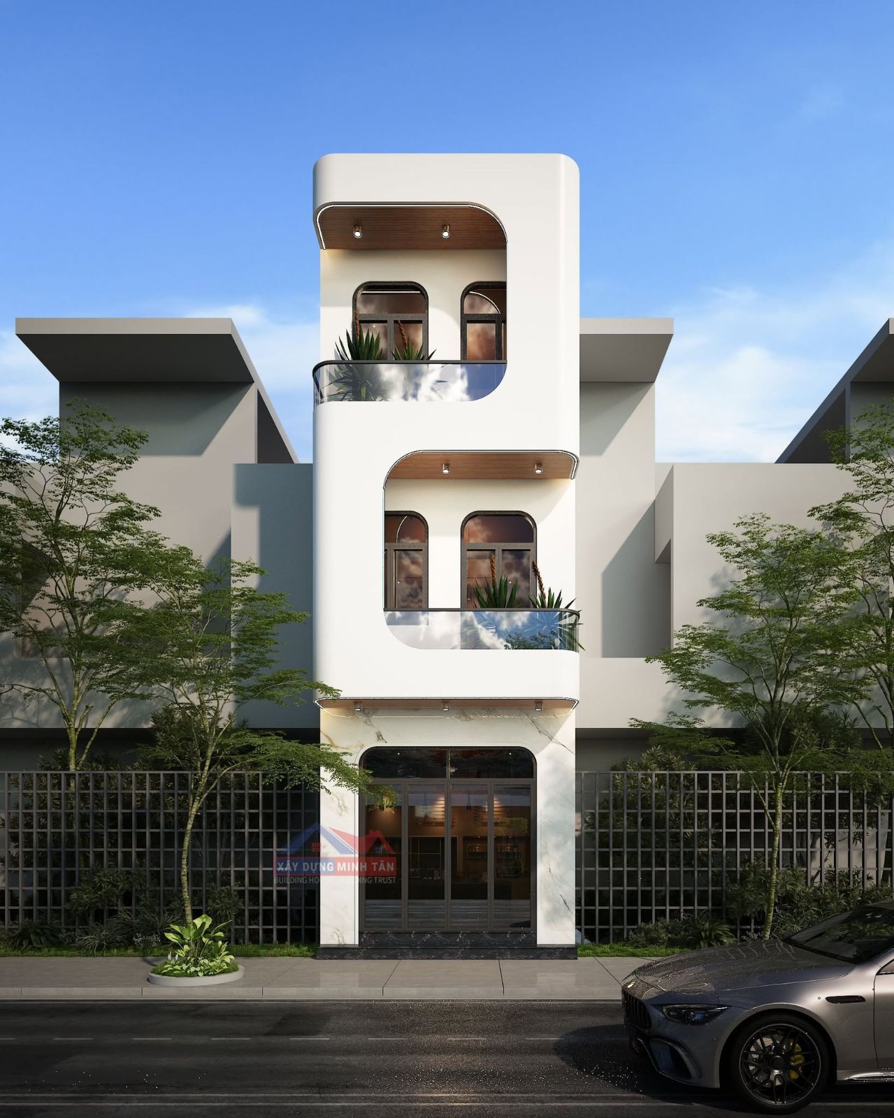 Nhà phố ba tầng