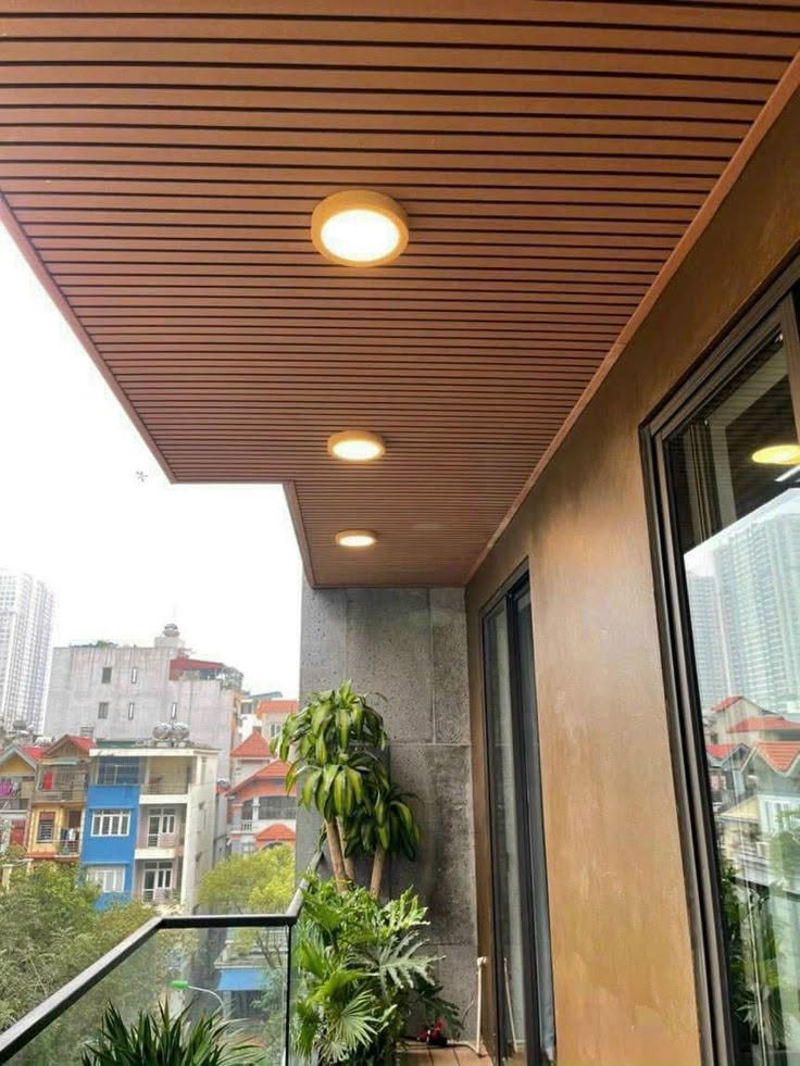 Trần nhôm giả gỗ 
