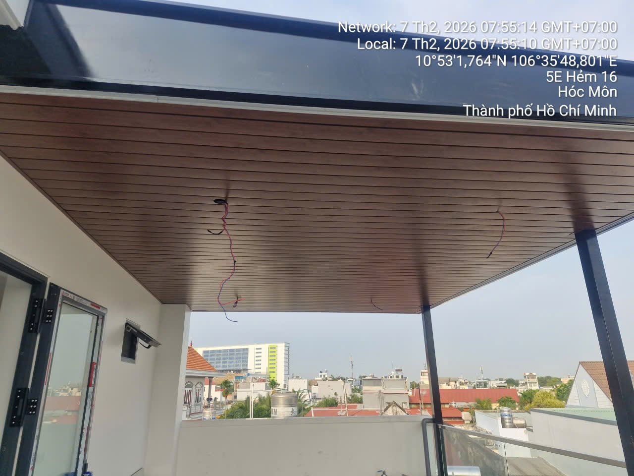 Trần nhôm giả gỗ