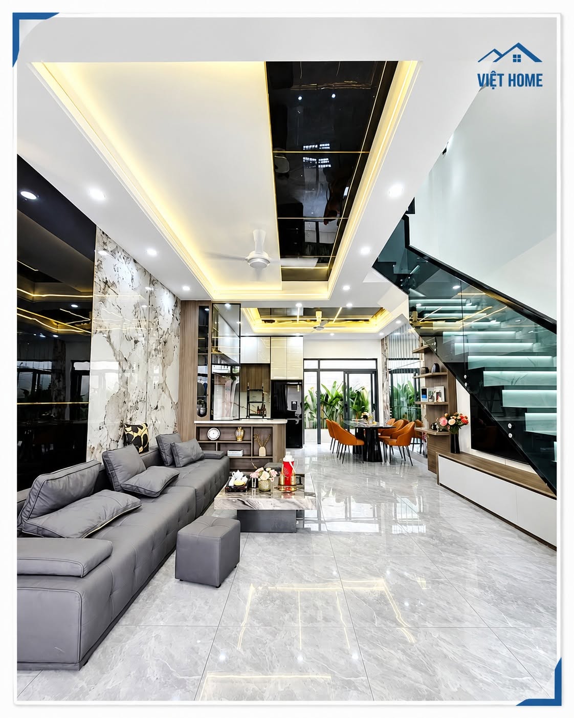 Thiết kế nội thất phòng khách 