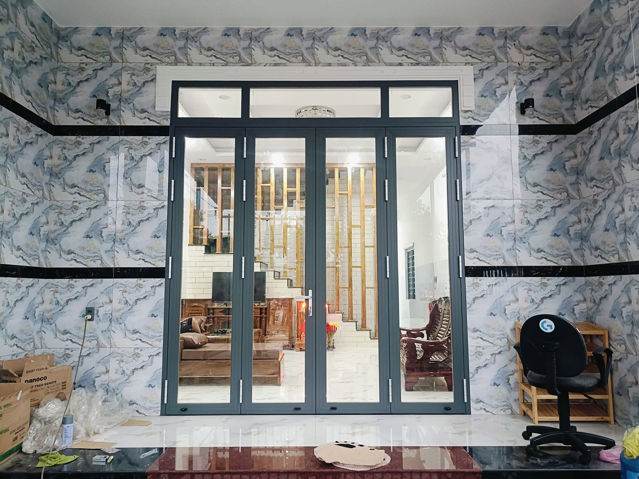 Cửa nhôm kính 