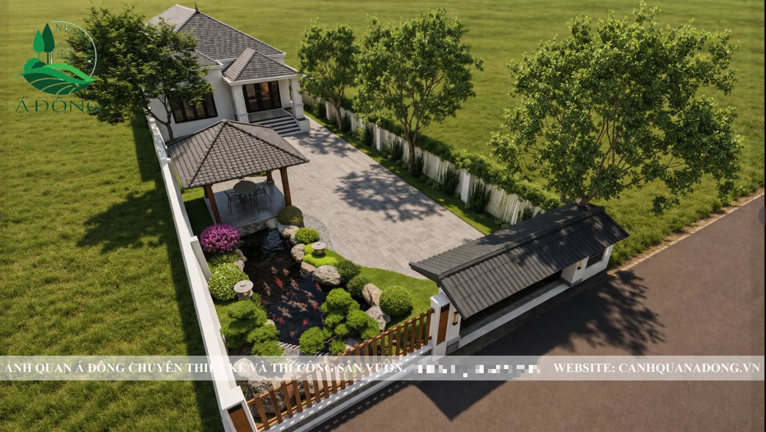 Thiết kế cảnh quan sân vườn 