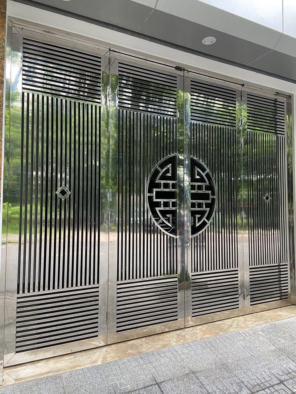 Cổng inox 