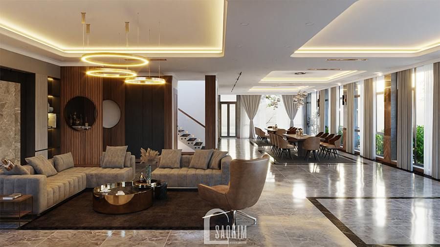Thiết kế nội thất biệt thự