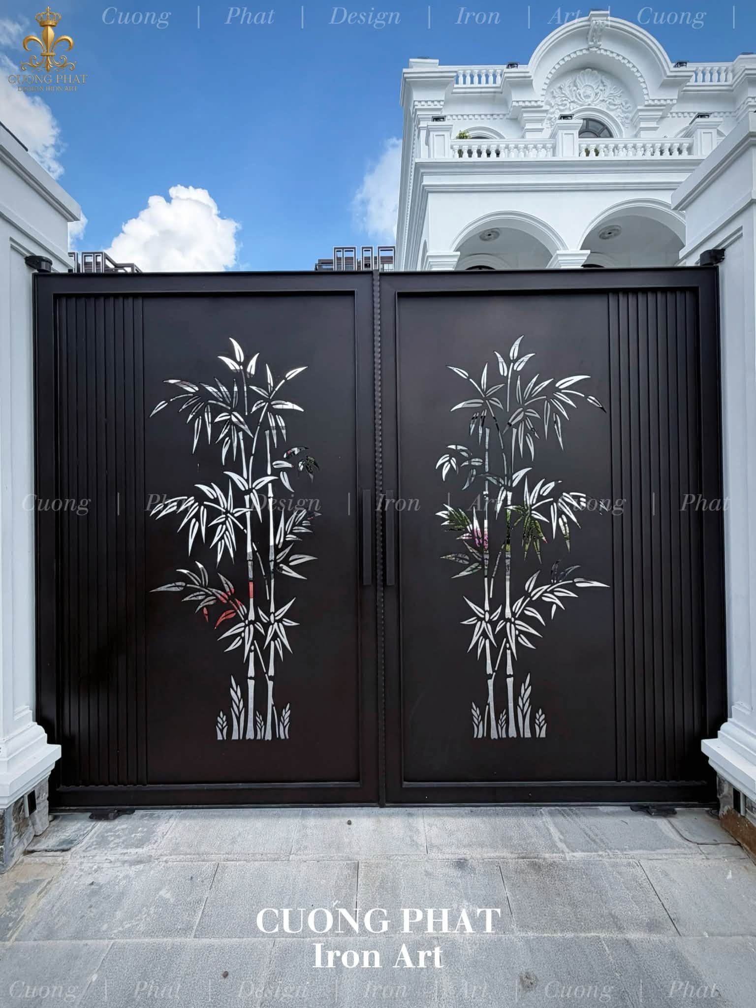 Cổng sắt mỹ thuật 