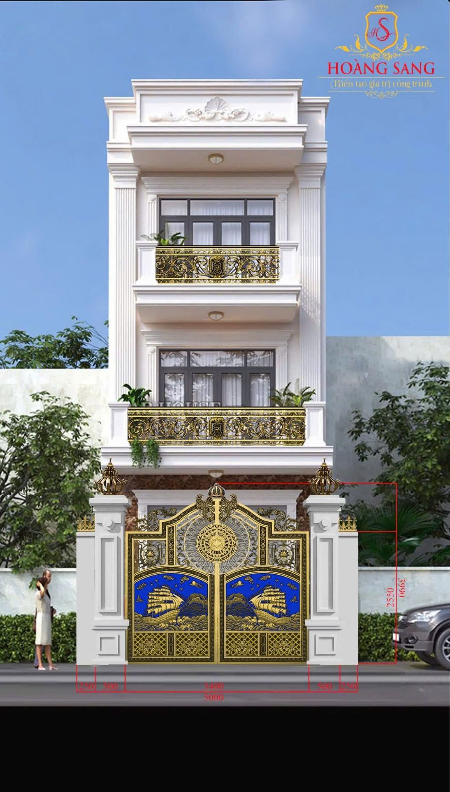Lan Can Và Cổng Nhôm Đúc
