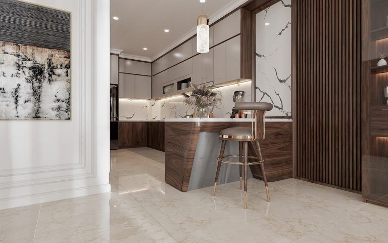 Nhà bếp mang phong cách hiện đại sáng tạo