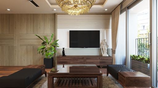 Thiết kế nội thất biệt thự anh Giang