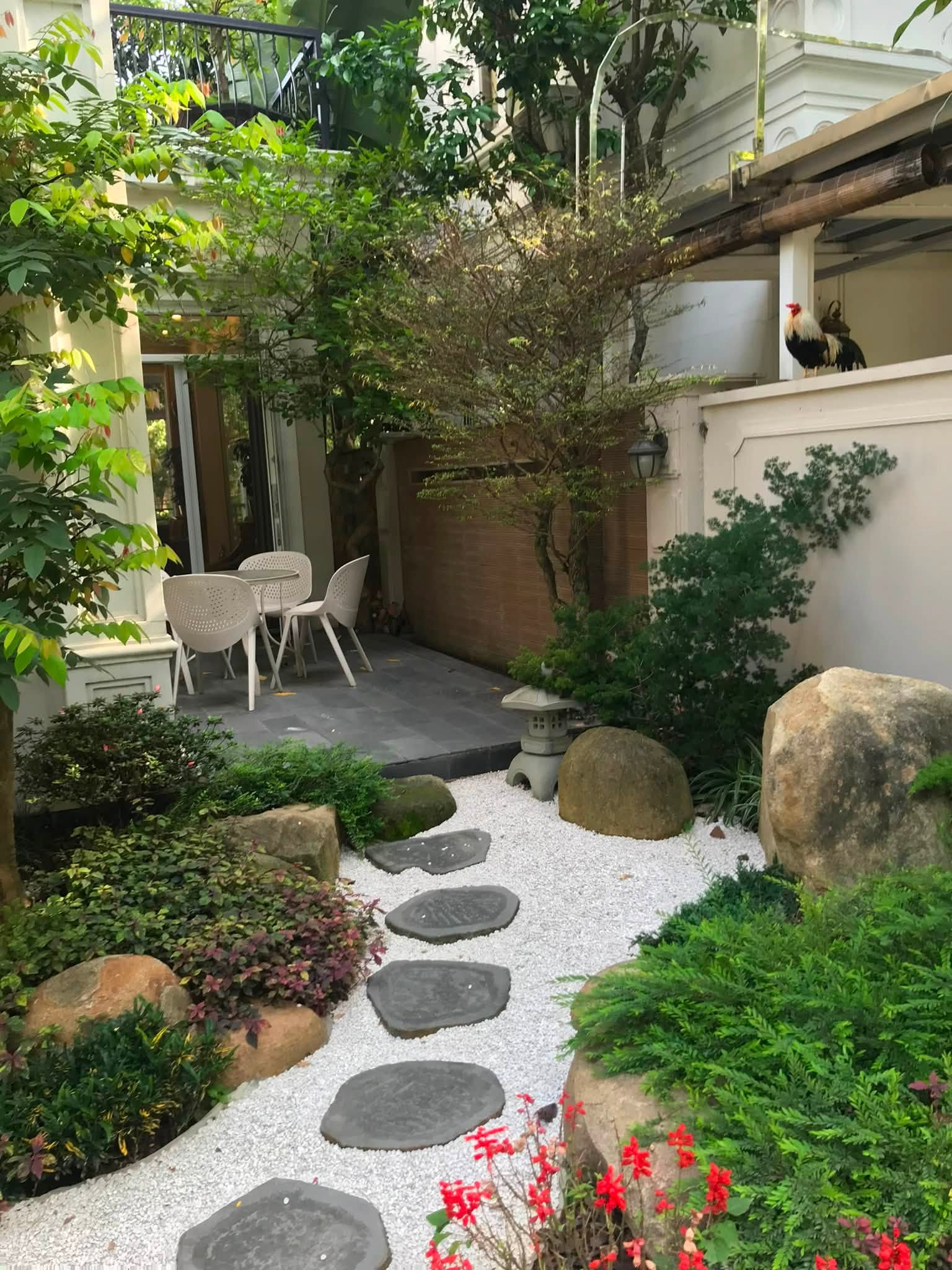 Thiết kế sân vườn kiểu Nhật