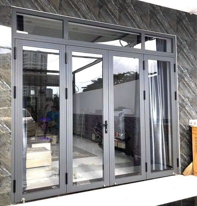 Cửa nhôm kính 4 cánh