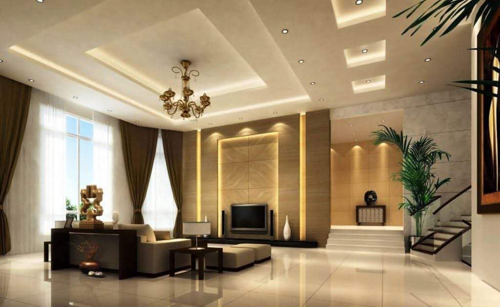 Thiết kế nội thất phòng khách biệt thự