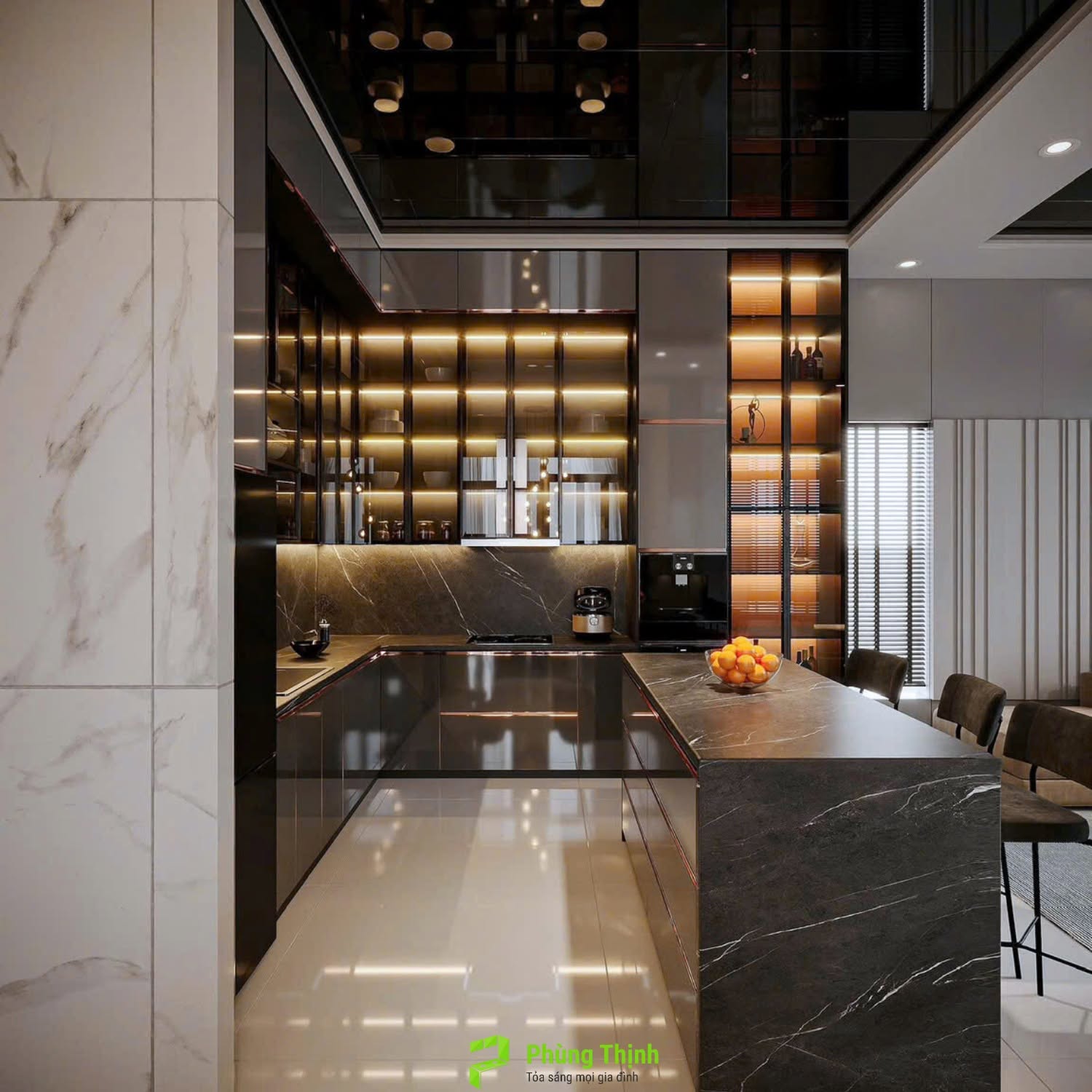 Cải tạo Bếp Modern Luxury