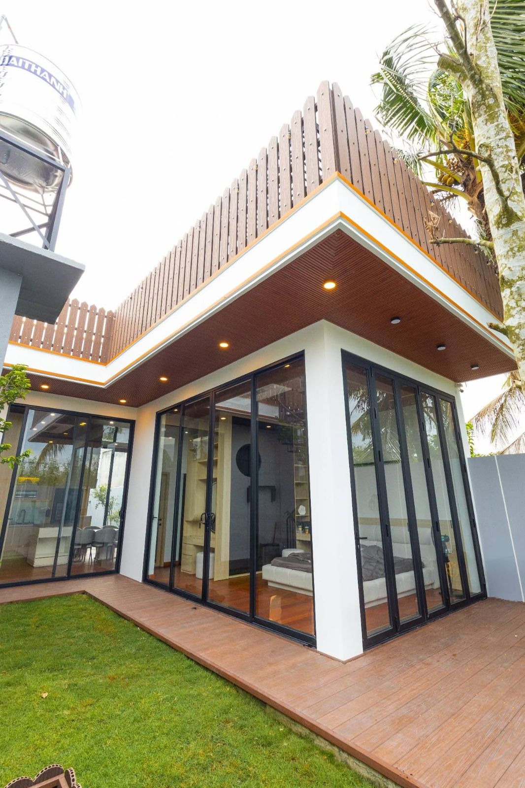 Vách Cửa Nhôm Kính Biệt Thự