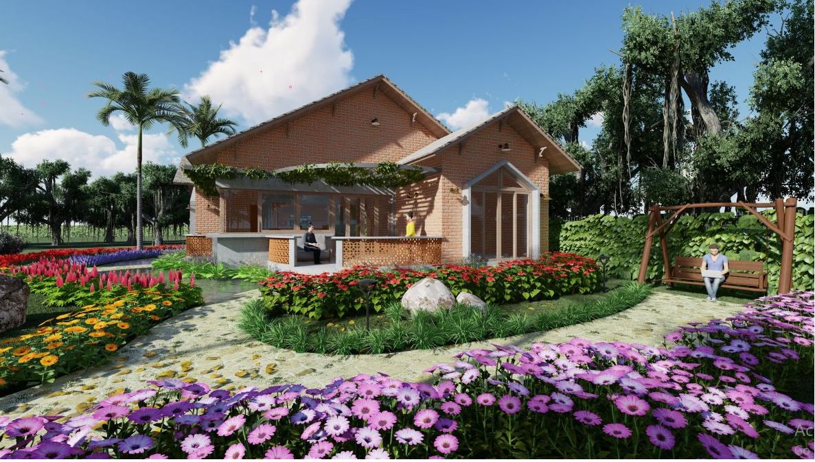 Thiết kế nhà vườn mẫu mới