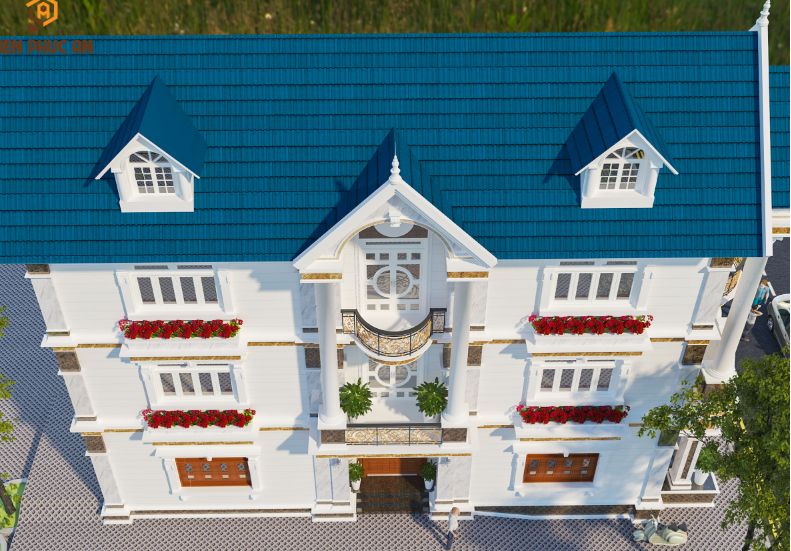 Nhà biệt thự Bình Dương của anh Nghĩa