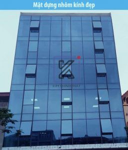 Lắp vách kính mặt dựng