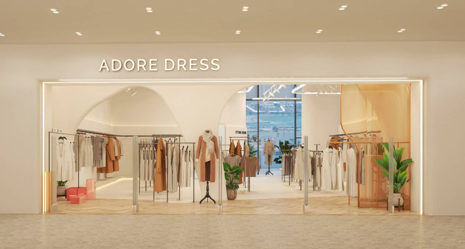 Thiết kế và thi công shop thời trang