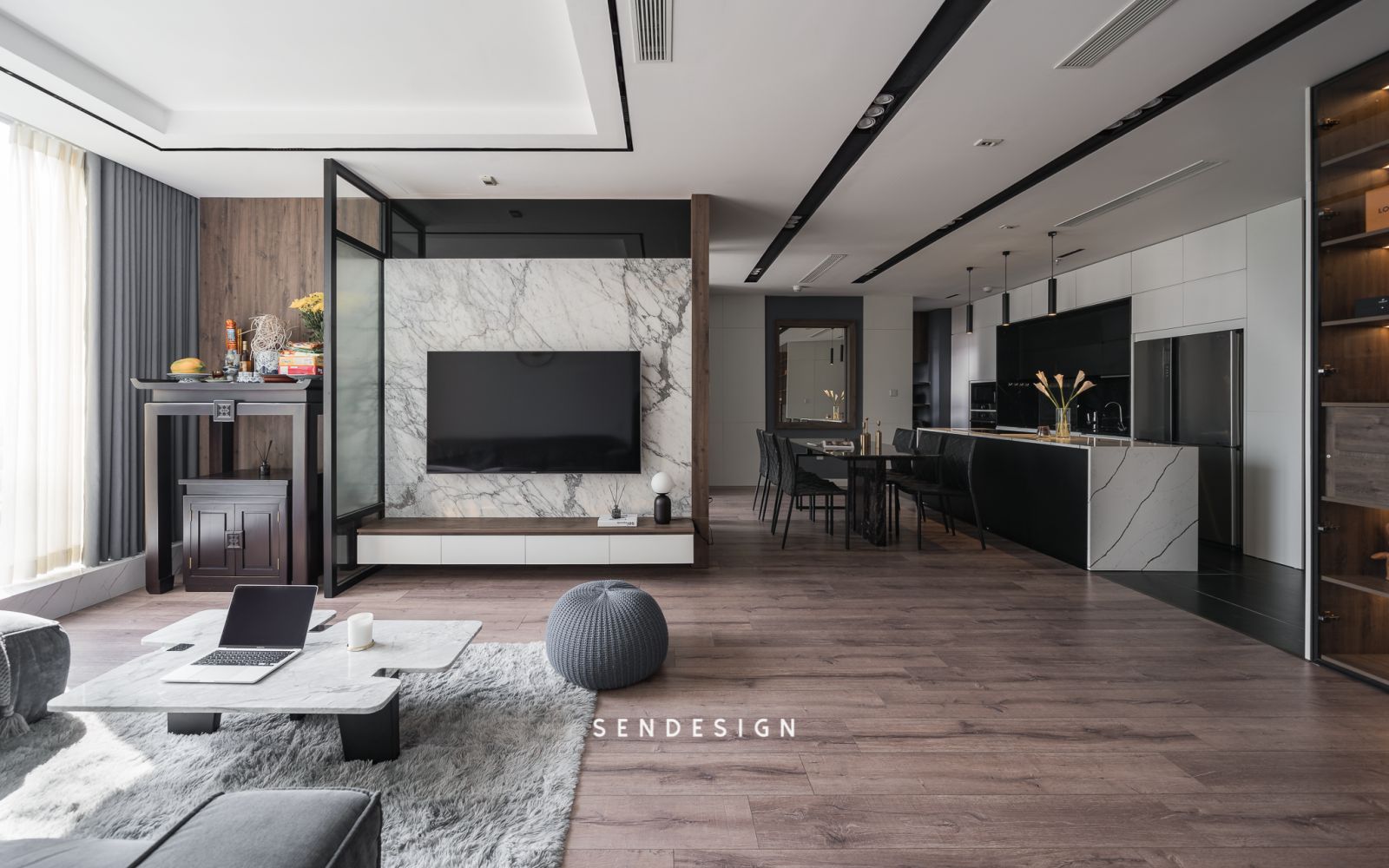 Thiết kế thi công nội thất căn hộ chung cư