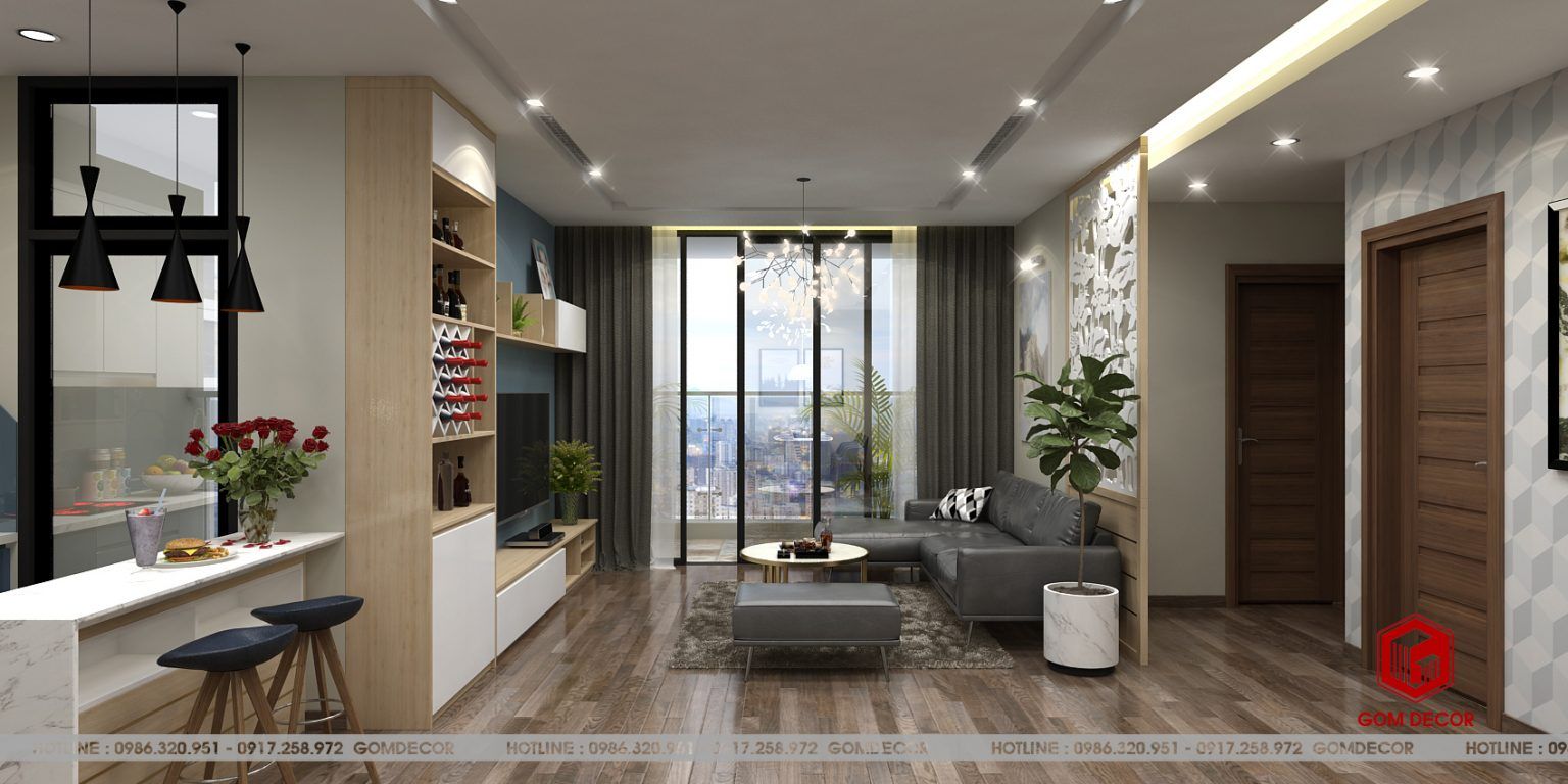 Thiết kế nội thất chung cư Vinhomes