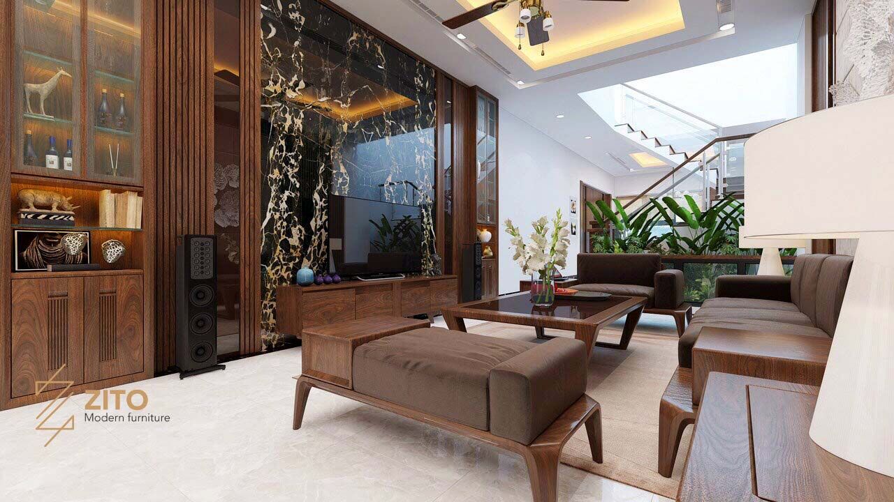 Thiết kế nội thất biệt thự