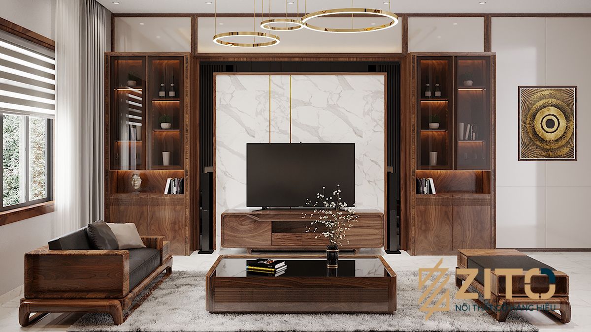 Thiết kế thi công nội thất nhà phố 