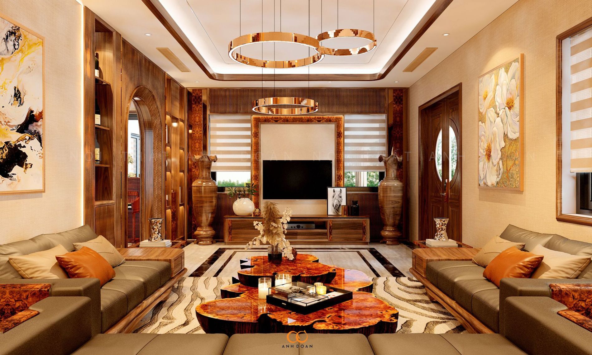 Thiết kế nội thất nhà phố