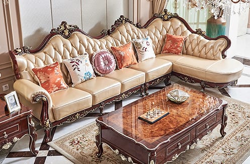 BỘ SOFA GÓC TÂN CỔ ĐIỂN CAO CẤP