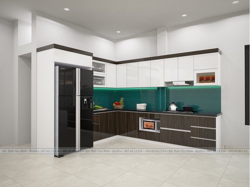 HOÀN THIỆN CÔNG TRÌNH NỘI THẤT TỦ BẾP