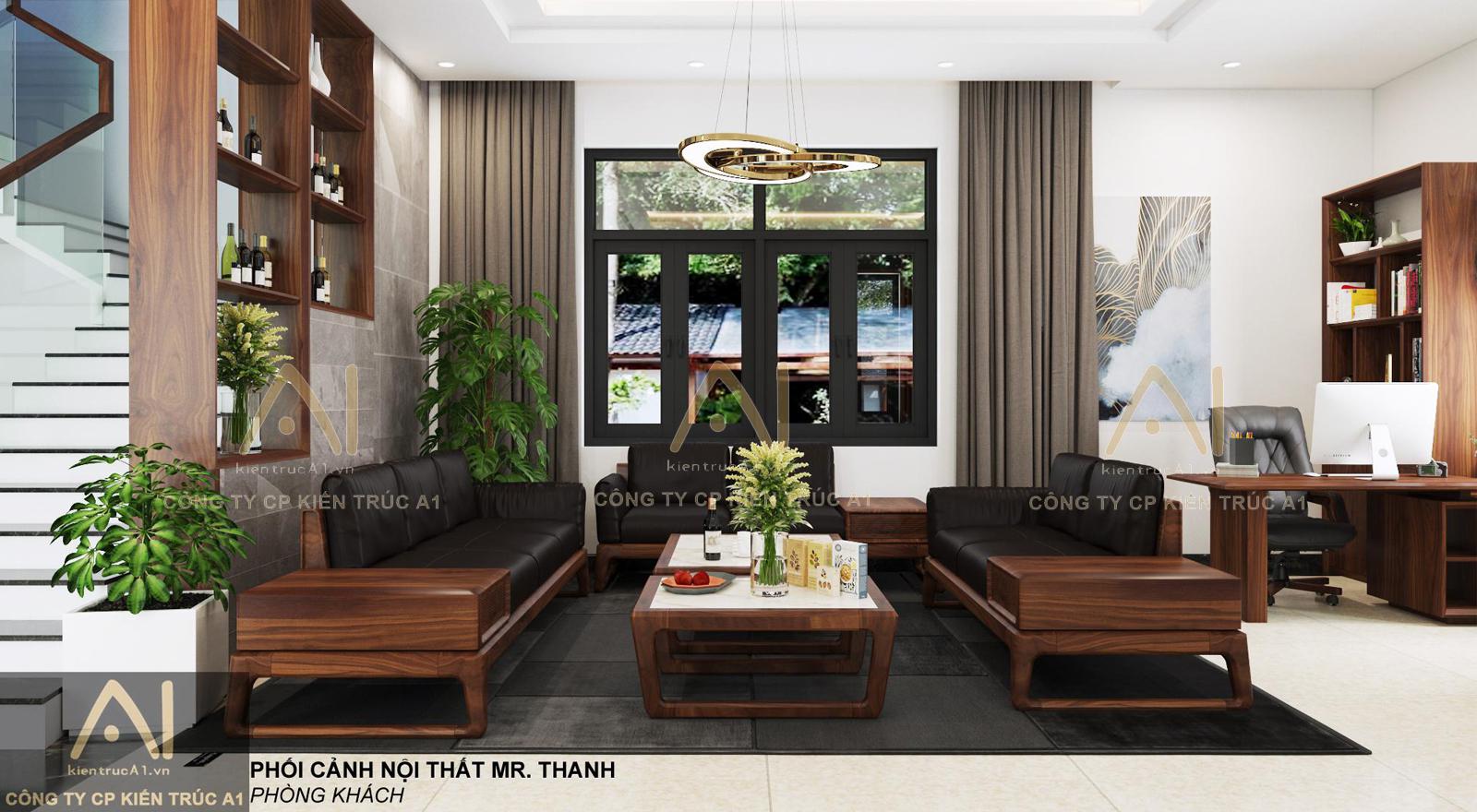 Thiết kế nội thất biệt thư